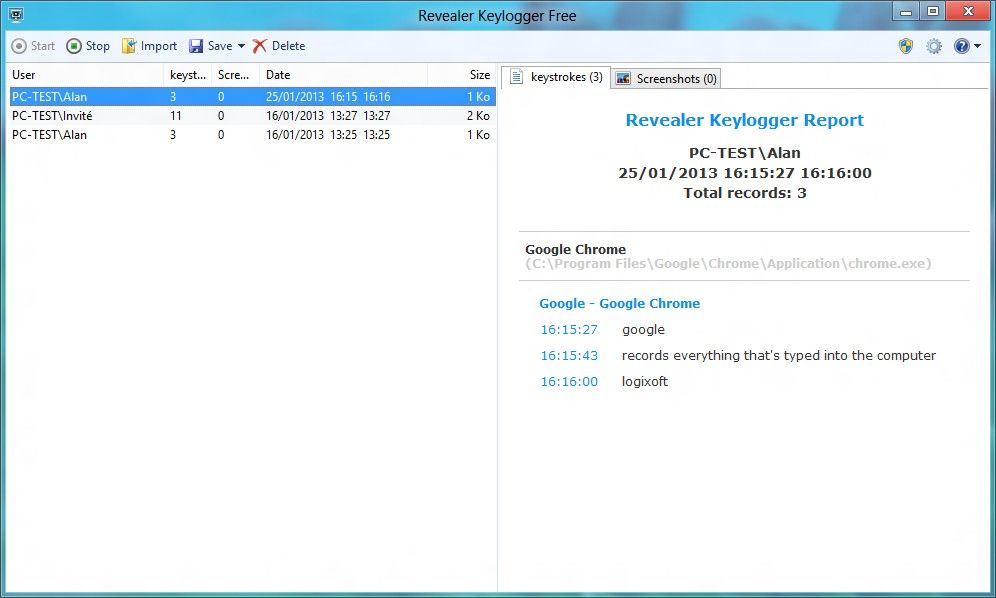 Reveal Keylogger pro full version Reveal Keylogger pro full version