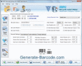 Screenshot of Healthcare Industry Barcode Software 7.3.0.1