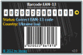 Barcode is gadget for barcodes checking.