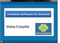 Screenshot of Undelete Software for Android 2.0.0.8