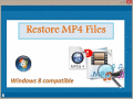 Screenshot of Restore MP4 Files 4.0.0.32