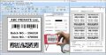 Software design and print bulk barcode labels