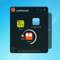 Screenshot of JustResizeIt free 2.0