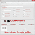 Barcode Image Generator for MAC-OSX.