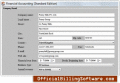 Software maintains business financial account