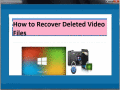 Screenshot of Software to Recover Deleted Videos 4.0.0.32