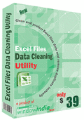 Screenshot of Excel Files Data Cleaning Utility 6.5.2