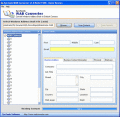 Screenshot of WAB File to Outlook 2010 Tool 2.1