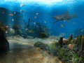 3D marine screensaver and exploration game