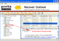 Screenshot of Repairing Damaged Outlook Data File 3.0