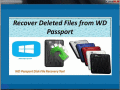 Recover lost files from WD passport disk