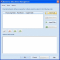 Screenshot of Kernel Outlook Attachment Management 10.09.01