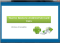 Screenshot of Tool to Restore Android SD Card Data 4.0.0.32