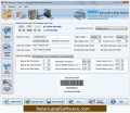 Barcode label creator utility generates logos