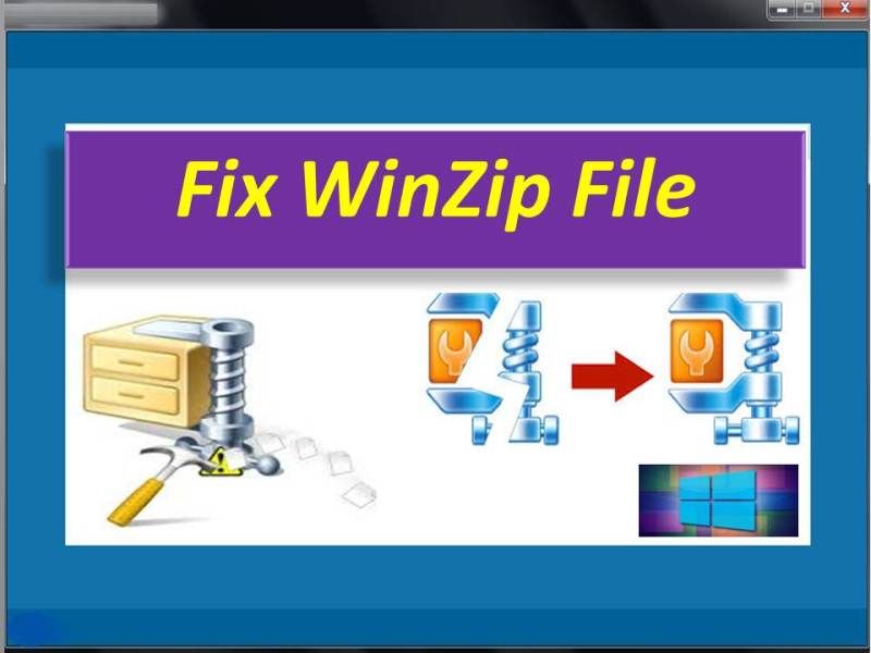 fixrecovery winzip download