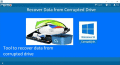 Tool to recover data from corrupted drive
