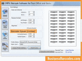 Standard barcode image designing application