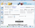 Packaging industry barcode designing tool