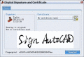 Smart and Visuial Signature For AutoCAD