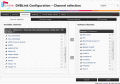 Integrates TV channels from TV tuners.