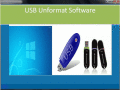 Screenshot of USB Unformat Software 4.0.0.32