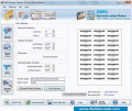 Postage bar code label designing tool