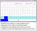 Screenshot of ECTkeyboard 31.3.2