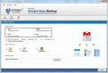 Screenshot of Google Apps Backup Data Tool 3.0