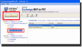 Screenshot of Exchange NTBackup To Outlook 2.0