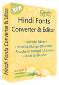Efficient Hindi Unicode converter saving time