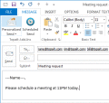 Screenshot of Topalt Mail Merge for Outlook 3.12