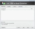 Convert PDF to Excel files.