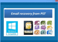 Screenshot of Email Recovery from PST 3.0.0.7