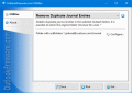 Screenshot of Remove Duplicate Journal Entries 3.2