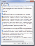 Screenshot of Clipdiary Free 1.0