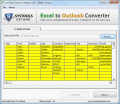 Import Excel file contacts into Outlook