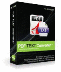Screenshot of Pdf text Converter 5.1
