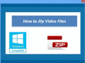 Software to zip or compress your video file