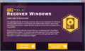Screenshot of YupTools Recover Windows 1.0.0