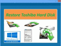 Recover files from Toshiba hard drive