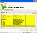 Screenshot of Import Excel Worksheets into Outlook 4.1