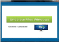 Screenshot of Undelete Files Windows 4.0.0.32