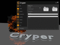 Cryper encrypts files and directories.