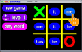 Screenshot of Tic-Tac-SightWords 1.0.0