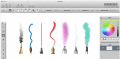 Screenshot of MyBrushes for Mac 1.50