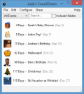 Screenshot of Judy's CountDown 3.1.1