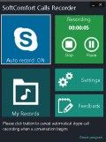 Free audio Skype calls recorder for Windows