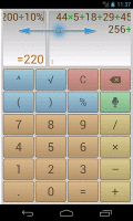 Calculator with voice input for everyday use