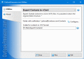 Screenshot of Export Contacts to vCard for Outlook 4.5