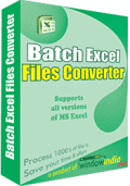 Screenshot of Batch Excel File Converter 3.5.0